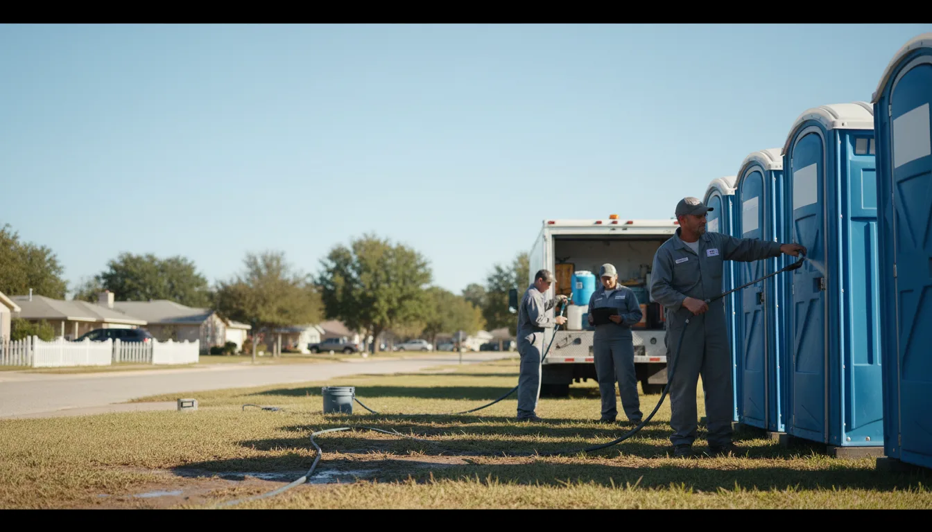 Long-Term Portable Toilet Rental in North Hampton, OH near me